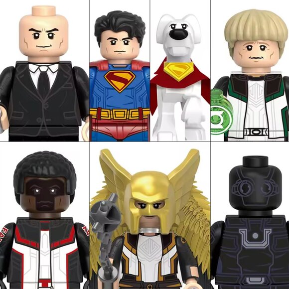 Superman movie Minifigures Set - Lego compatible - Picture 1 of 1